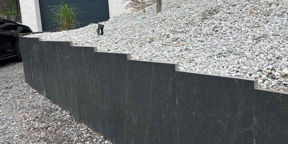 MUR PAYSAGER ARDOISE ALLINGES